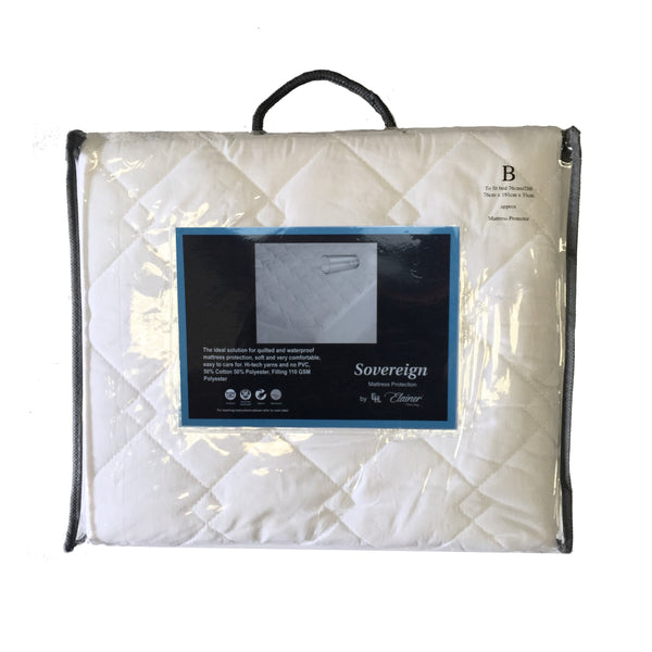 Elainer 110gsm Filled Quilted Waterproof Mattress Protector