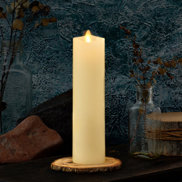 Luminara Ivory Mini Pillar Candle 5cm x 20cm